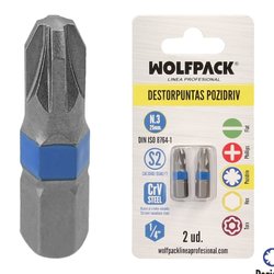 DESTORPUNTAS POZIDRIV N 3 AFT