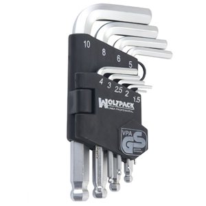 JUEGO LLAVES ALLEN 9 PZS C/BOLA