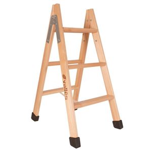 ESCALERA TIJERA MADERA 6 PELD