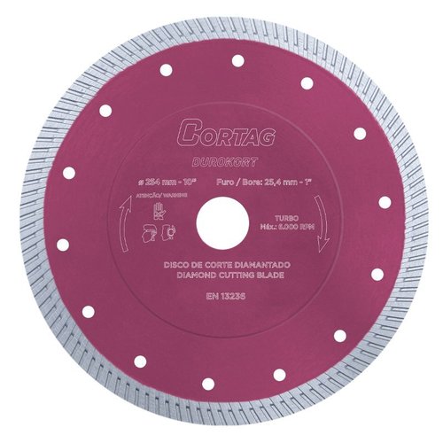 DISCO DIAMANTE CORTE MESA DUROKORT CORTAG 250 MM