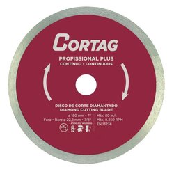 DISCO DIAMANTE CORTE  CONTINUO PLUS CORTAG 250 MM