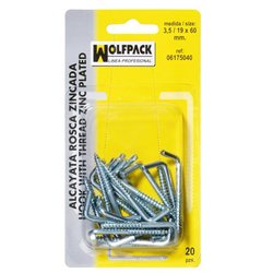 BLISTER ALCAYA ROSCA 2.7/17X40