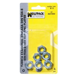 BLISTER TUERCA HEXAGONAL ZIN M04 40UD