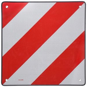 CARTEL MERCANCIA METAL 50X50