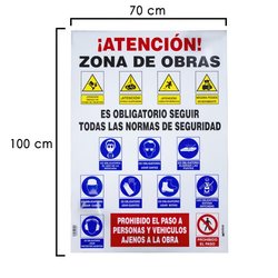 CARTEL COMBINADO NORMAS OBRA