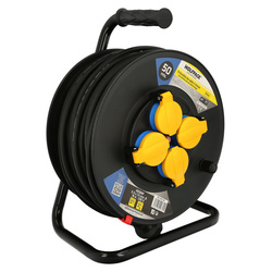 EXTENSIBLE PROFESIONAL CON PROTECTOR Y DISPOSITIVO TERMIICO 50 M