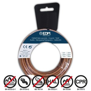 CABLECILLO 1.5 MM MARRON 25 MT