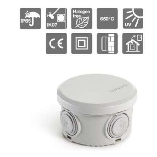 CAJA ESTANCA REDONDA 70X45