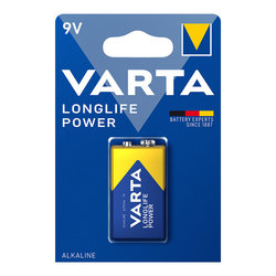 PILA VARTA ALKALINA 9V 6LR61