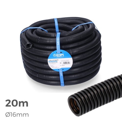 TUBO CORRUGA INTERIOR M25 20M