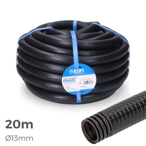 TUBO CORRUGA EXTERIOR M20 20M