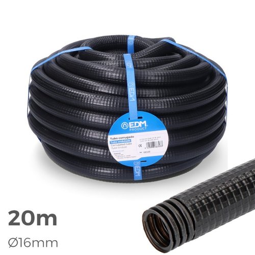 TUBO CORRUGA EXTERIOR M25 20M