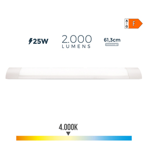 REGLETA ELEC LED 25W 4000 61CM