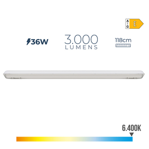 REGLETA EST LED IP65 36W 6500K