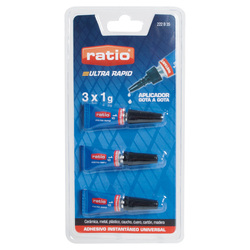 ADHESIVO CIANOCRILATO 3X1 G. RATIO