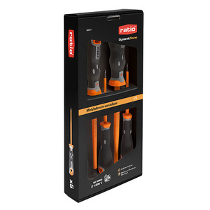 JUEGO DESTORNILLADOR 5 PIEZAS AISLADOS VDE RATIO