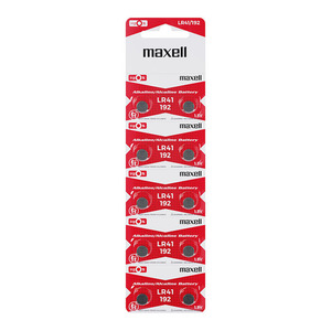 MICROPILA ALCALINA LR0041 BL 10 UNIDADES MAXELL
