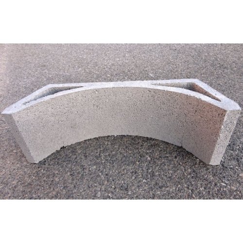 BOVEDILLA CURVA HORMIGON 17X20X65