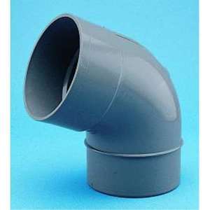 CODO DE 67o DE 75 PVC