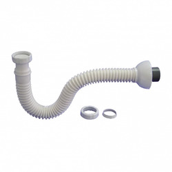 SIFON FLEXIBLE PVC ACORT T-35