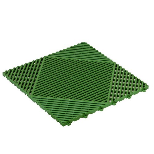 REJILLA DRENANTE VERDE 400X400 H.18 DAKOTA