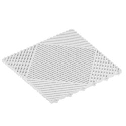 REJILLA DRENANTE BLANCA 400X400 H.18 DAKOTA