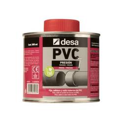BOTE PEGAMENTO PVC PRESION CON PINCEL 1000 ML DESA
