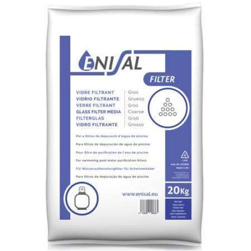 SACO VIDRIO FILTRANTE GRUESO