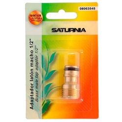 ADAPTADOR MANGUERA LATON 1/2-M