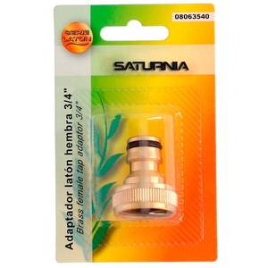 ADAPTADOR MANGUERA LATON 3/4-H
