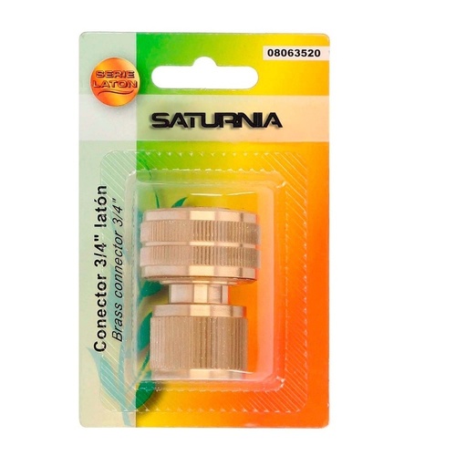 CONECTOR MANGUERA LATON 3/4