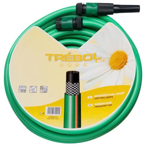 MANGUERA VERDE TRENZA 15MM-15M