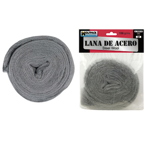 LANA DE ACERO 150 GR FINO