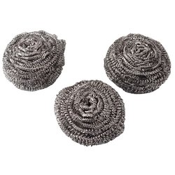 ESTROPAJO METALICO INOX (3 UN)