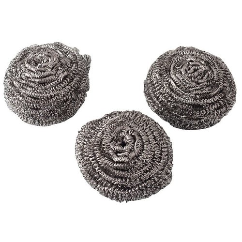 ESTROPAJO METALICO INOX (3 UN)