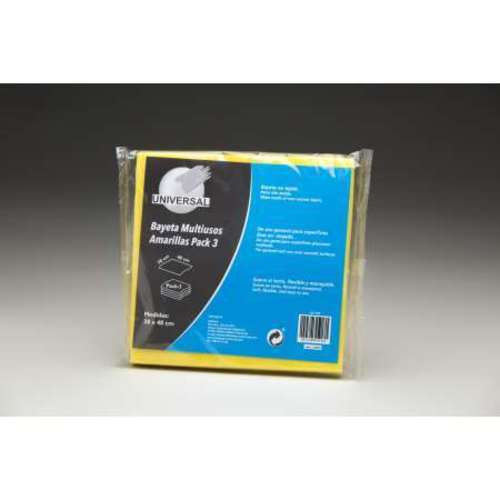 BAYETA MULTIUSOS AMARILLA 3 UN