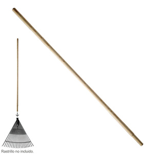 MANGO RASTRILLO MADERA 1200X29