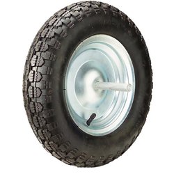 RUEDA CARRETILLA OBRA NEUMATICA