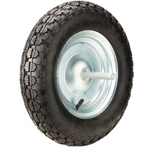 RUEDA CARRETILLA OBRA NEUMATICA