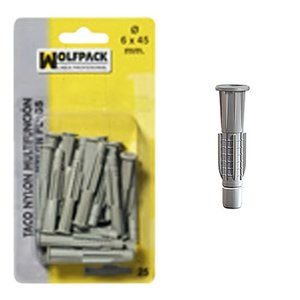 BLISTER TACO MULI.6X35 25 UNID