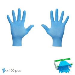 CAJA 100 GUANTE DES NITRILO M